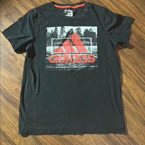 Adidas Black Short Sleeve Tee